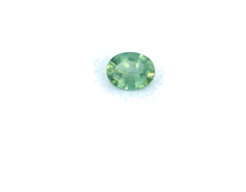 0.35 carat GREEN Oval Safyras (1)