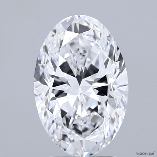 2.01 carat D-VS1 Natūralus Oval Deimantas (1)