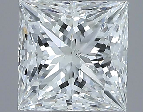 1.02 carat E-SI1 Natūralus Princess Deimantas (1)