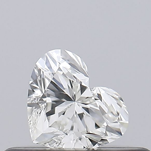 0.25 carat I-VVS1 Natūralus Heart Deimantas (1)