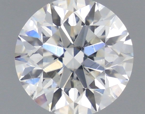 0.45 carat I-SI1 Very Good cut Natūralus Round Deimantas (1)