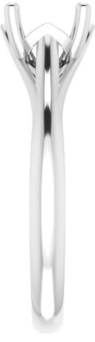Sužadėtuvių Žiedas „Solitaire“ 950 Platinos Round 7mm (4)