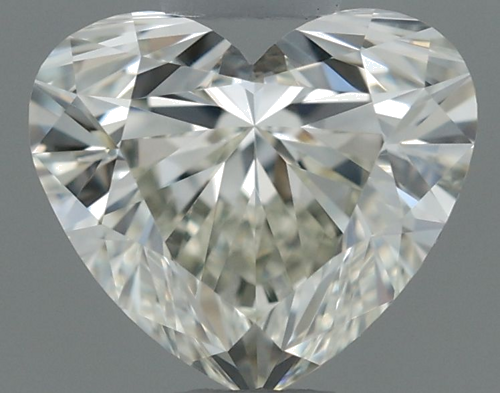 0.5 carat K-VVS1 Natūralus Heart Deimantas (1)