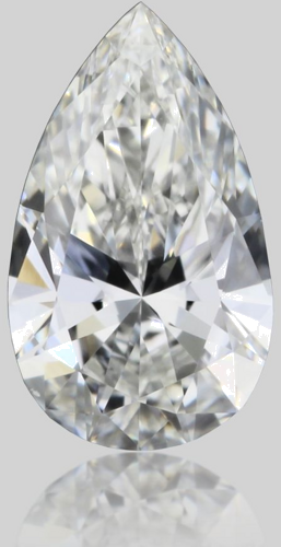 0.31 carat H-VS2 Natūralus Pear Deimantas (1)