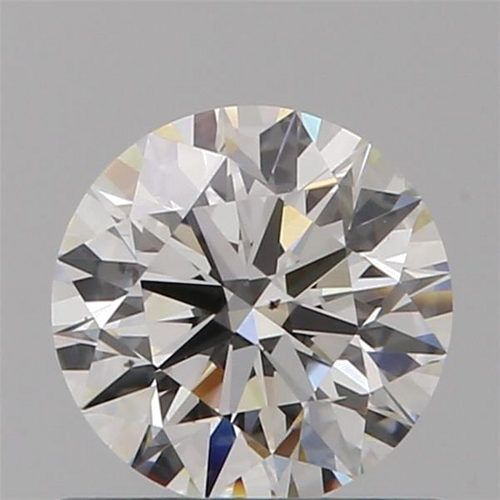 0.64 carat H-SI1 Excellent cut Natūralus Round Deimantas (1)
