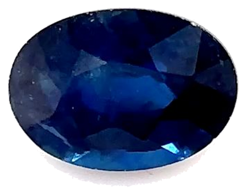 0.64 carat BLUE Oval Safyras (1)