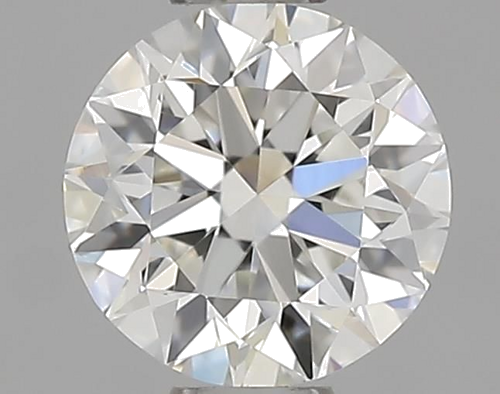 0.5 carat I-VVS2 Very Good cut Natūralus Round Deimantas (1)