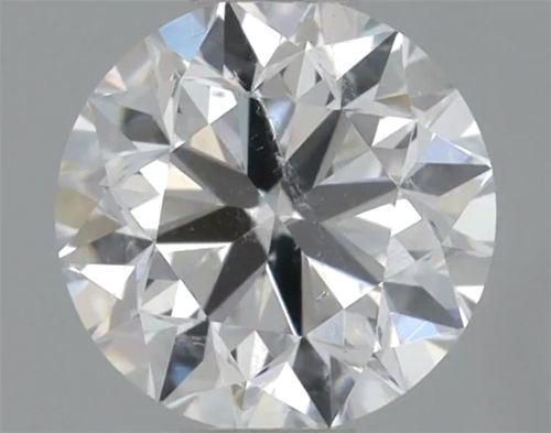 0.45 carat F-SI1 GD cut Natūralus Round Deimantas (1)