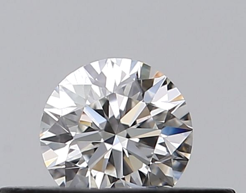 0.22 carat F-IF Excellent cut Natūralus Round Deimantas (1)