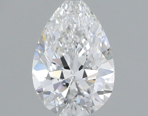 0.31 carat F-VVS2 Natūralus Pear Deimantas (1)