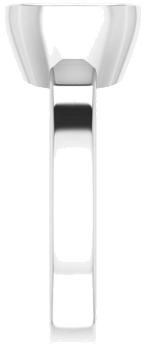 Sužadėtuvių Žiedas „Solitaire“ 585 Baltojo Aukso Cushion 8mm (4)