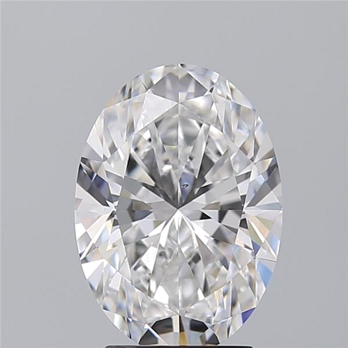 2.5 carat D-VS2 Natūralus Oval Deimantas (1)