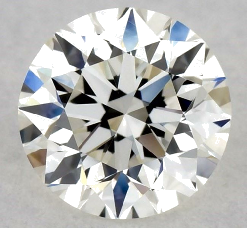 0.45 carat I-VVS1 Excellent cut Natūralus Round Deimantas (1)