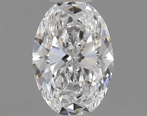 0.4 carat D-VVS2 Natūralus Oval Deimantas (1)