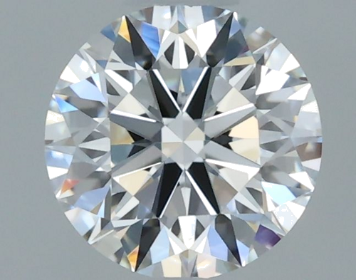 0.5 carat F-VVS2 Excellent cut Natūralus Round Deimantas (1)