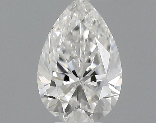 0.25 carat F-VVS2 Natūralus Pear Deimantas (1)