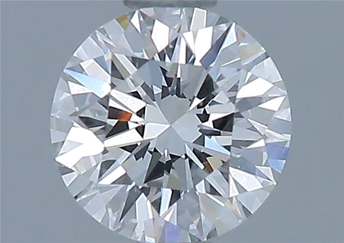 0.57 carat F-VVS2 Excellent cut Natūralus Round Deimantas (1)