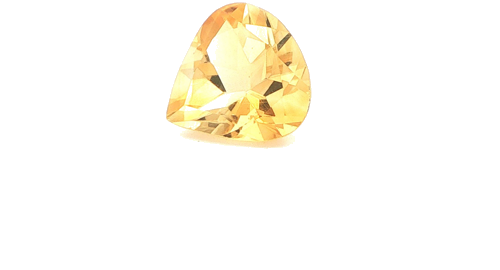 5.7 carat YELLOW Pear Citrine (1)