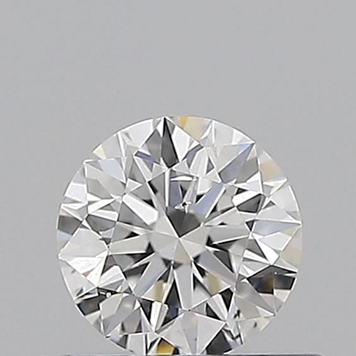 0.5 carat F-SI1 Excellent cut Natūralus Round Deimantas (1)