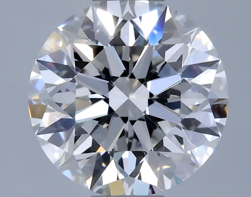 0.61 carat D-VVS2 Excellent cut Natūralus Round Deimantas (1)