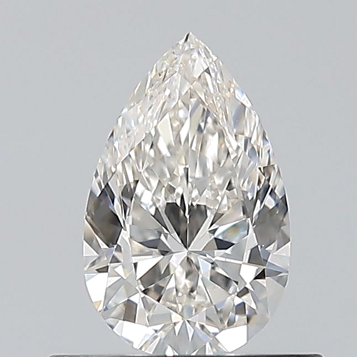 0.5 carat H-VVS2 Natūralus Pear Deimantas (1)