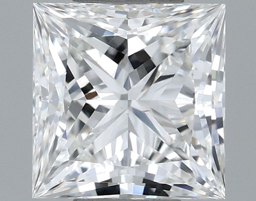 0.5 carat F-VS2 Natūralus Princess Deimantas (1)