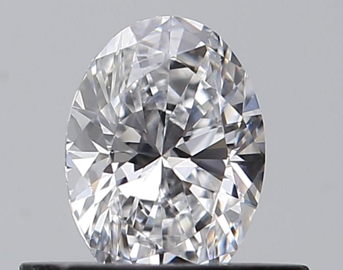 0.41 carat D-VVS2 Natūralus Oval Deimantas (1)