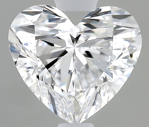 0.5 carat D-VS1 Natūralus Heart Deimantas (1)