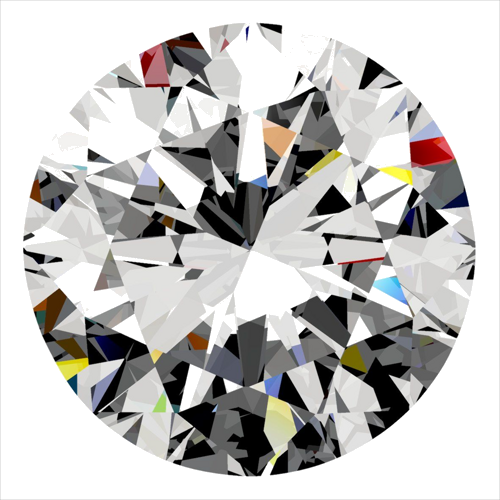 0.3 carat G-VS2 Excellent cut Natūralus Round Deimantas (1)