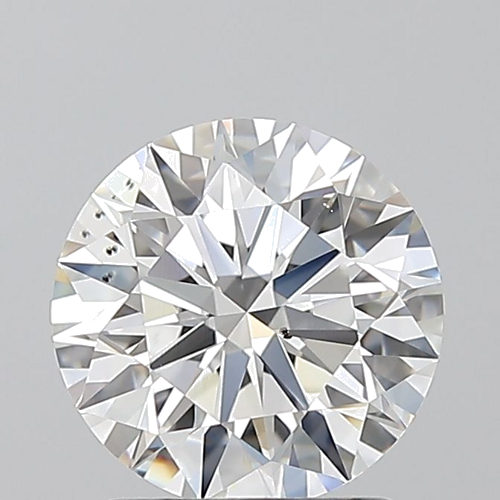 1.54 carat F-SI1 Excellent cut Natūralus Round Deimantas (1)