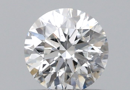 0.33 carat E-SI2 Excellent cut Natūralus Round Deimantas (1)
