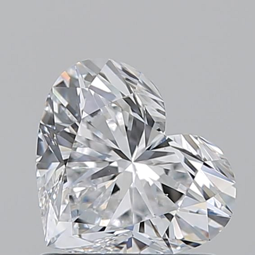 1.01 carat D-VS2 Natūralus Heart Deimantas (1)