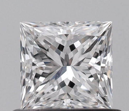 0.62 carat F-VS2 Natūralus Princess Deimantas (1)