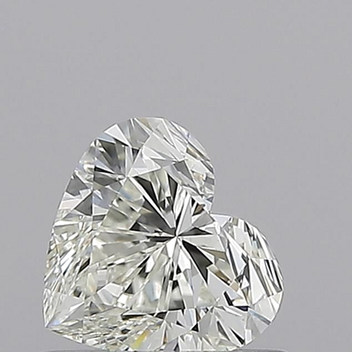 0.7 carat J-VVS1 Natūralus Heart Deimantas (1)