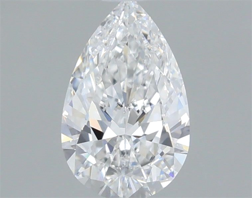 0.5 carat E-VVS2 Natūralus Pear Deimantas (1)