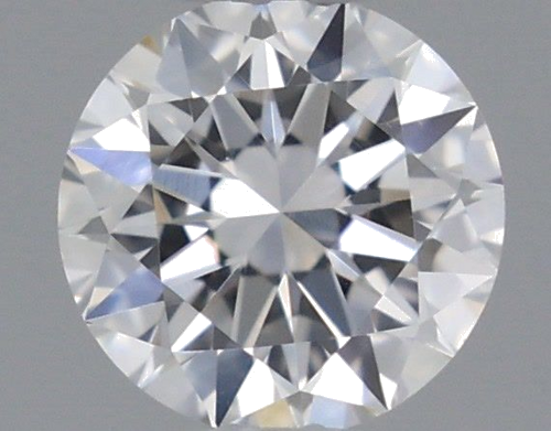 0.26 carat E-VVS2 Excellent cut Natūralus Round Deimantas (1)