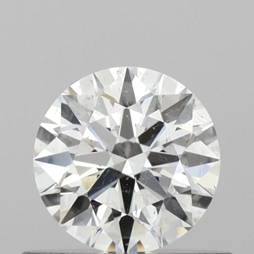 0.55 carat G-SI2 Excellent cut Natūralus Round Deimantas (1)