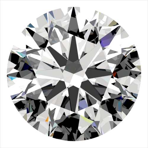 0.3 carat D-VS1 Excellent cut Natūralus Round Deimantas (1)