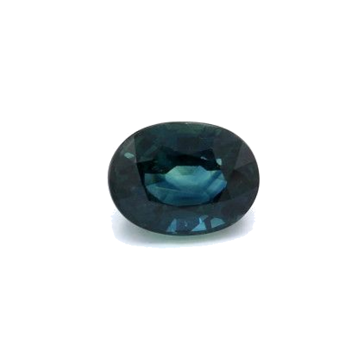 3.2 carat BLUE BRILLIANTSTEP cut Oval Safyras (1)