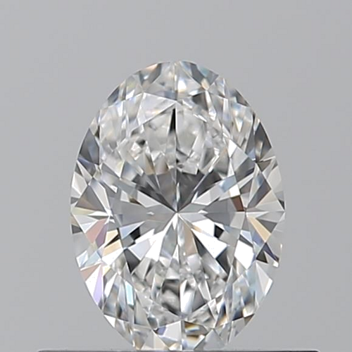 0.51 carat F-IF Natūralus Oval Deimantas (1)
