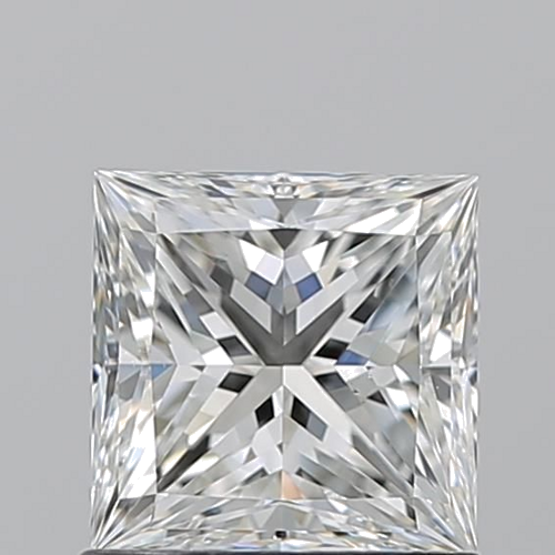 1.01 carat G-VS2 Natūralus Princess Deimantas (1)