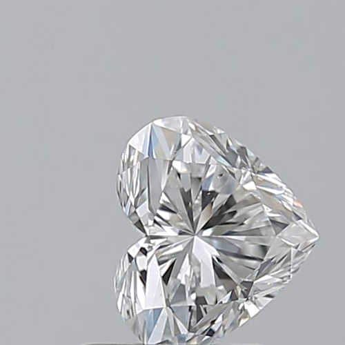 0.9 carat E-SI1 Natūralus Heart Deimantas (1)