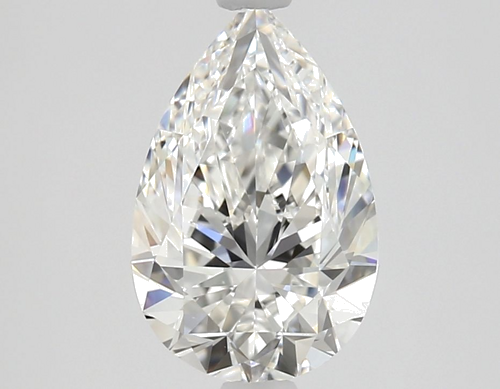 1.28 carat F-VS1 Natūralus Pear Deimantas (1)