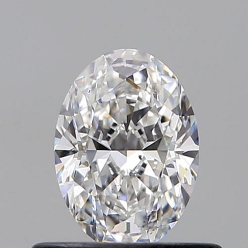 0.5 carat E-VS2 Natūralus Oval Deimantas (1)