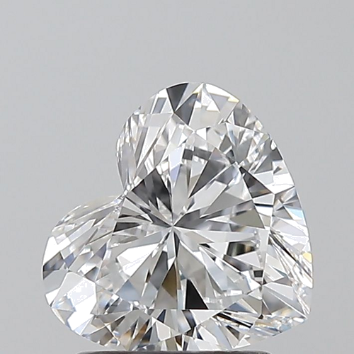 1.5 carat D-VVS1 Natūralus Heart Deimantas (1)