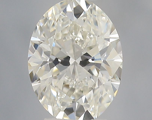 0.37 carat I-VS1 Natūralus Oval Deimantas (1)