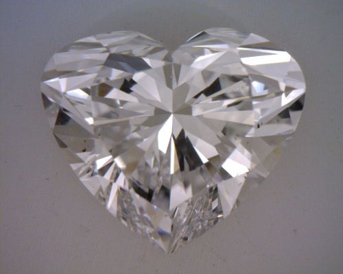 1.7 carat D-VS2 Natūralus Heart Deimantas (1)