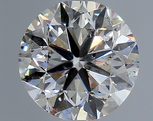 0.9 carat I-SI2 Excellent cut Natūralus Round Deimantas (1)