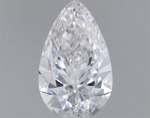0.51 carat D-VS2 Natūralus Pear Deimantas (1)