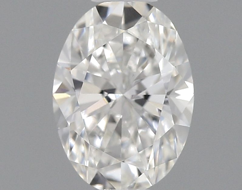 0.45 carat F-VVS2 Natūralus Oval Deimantas (1)